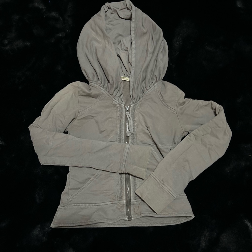Prairie Underground Gray Hooded Jacket
